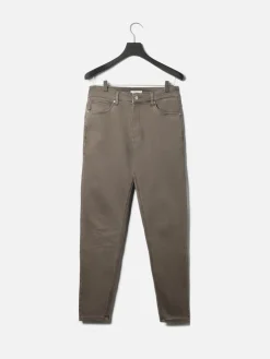 Slim Fit Denim Jeans - Olive