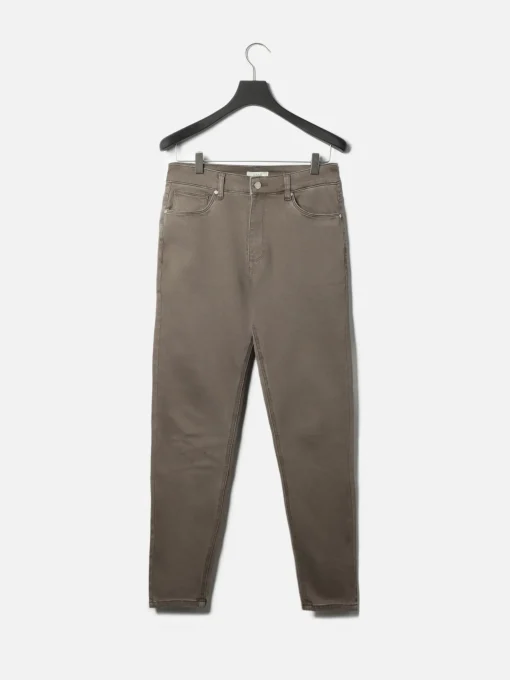 Slim Fit Denim Jeans - Olive