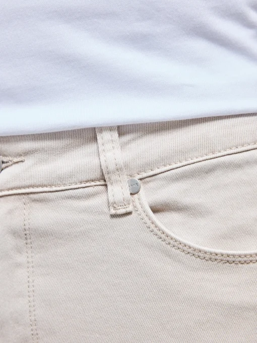 Slim Fit Denim Jeans - Stone