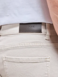 Slim Fit Denim Jeans - Stone