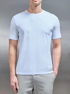 Stretch Slim Fit Cotton T-Shirt - White