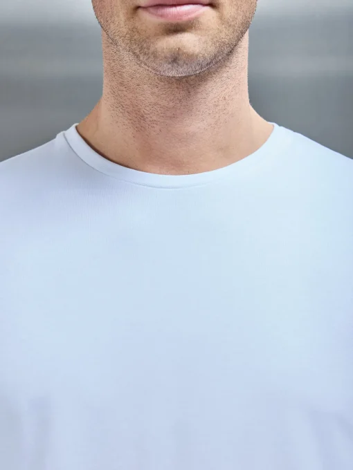Stretch Slim Fit Cotton T-Shirt - White