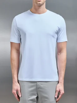 Stretch Slim Fit Cotton T-Shirt - White