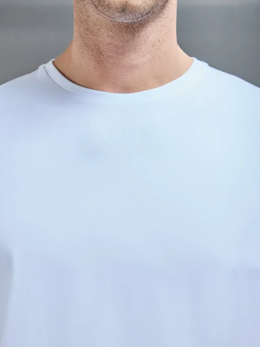 Stretch Slim Fit Cotton T-Shirt - White