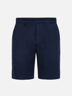 Tailored Chino Drawstring Short - Navy