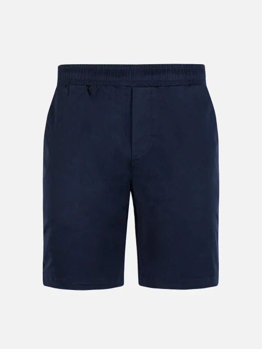 Tailored Chino Drawstring Short - Navy