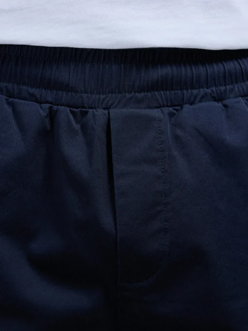 Tailored Chino Drawstring Short - Navy