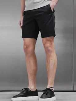 Tailored Chino Short - Black