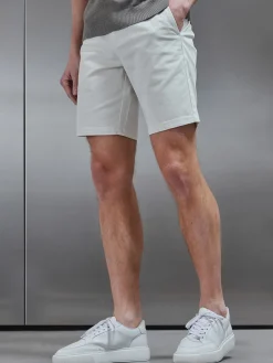 Tailored Chino Short - Off White
