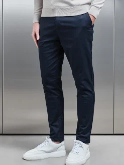 Tailored Chino Trouser - Navy