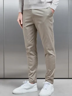Tailored Chino Trouser - Taupe