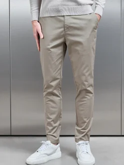 Tailored Chino Trouser - Taupe