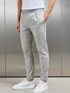 Tailored Drawstring Chino Trouser - Stone