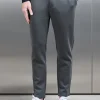 Tailored Interlock Chino Trouser - Grey