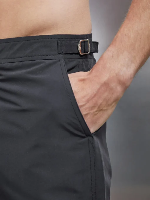 Tailored Swim Short - Black