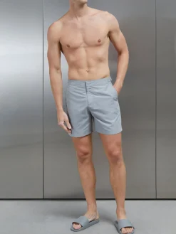 Tailored Swim Short - Mid Grey