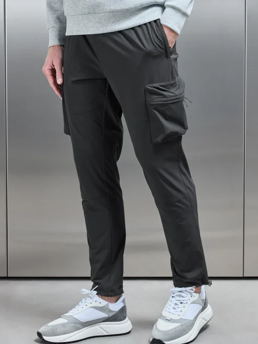 Technical 3D Cargo Pant - Slate Grey