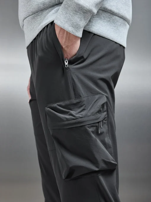 Technical 3D Cargo Pant - Slate Grey