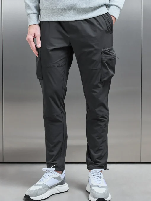 Technical 3D Cargo Pant - Slate Grey