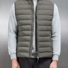 Technical Down Gilet - Olive