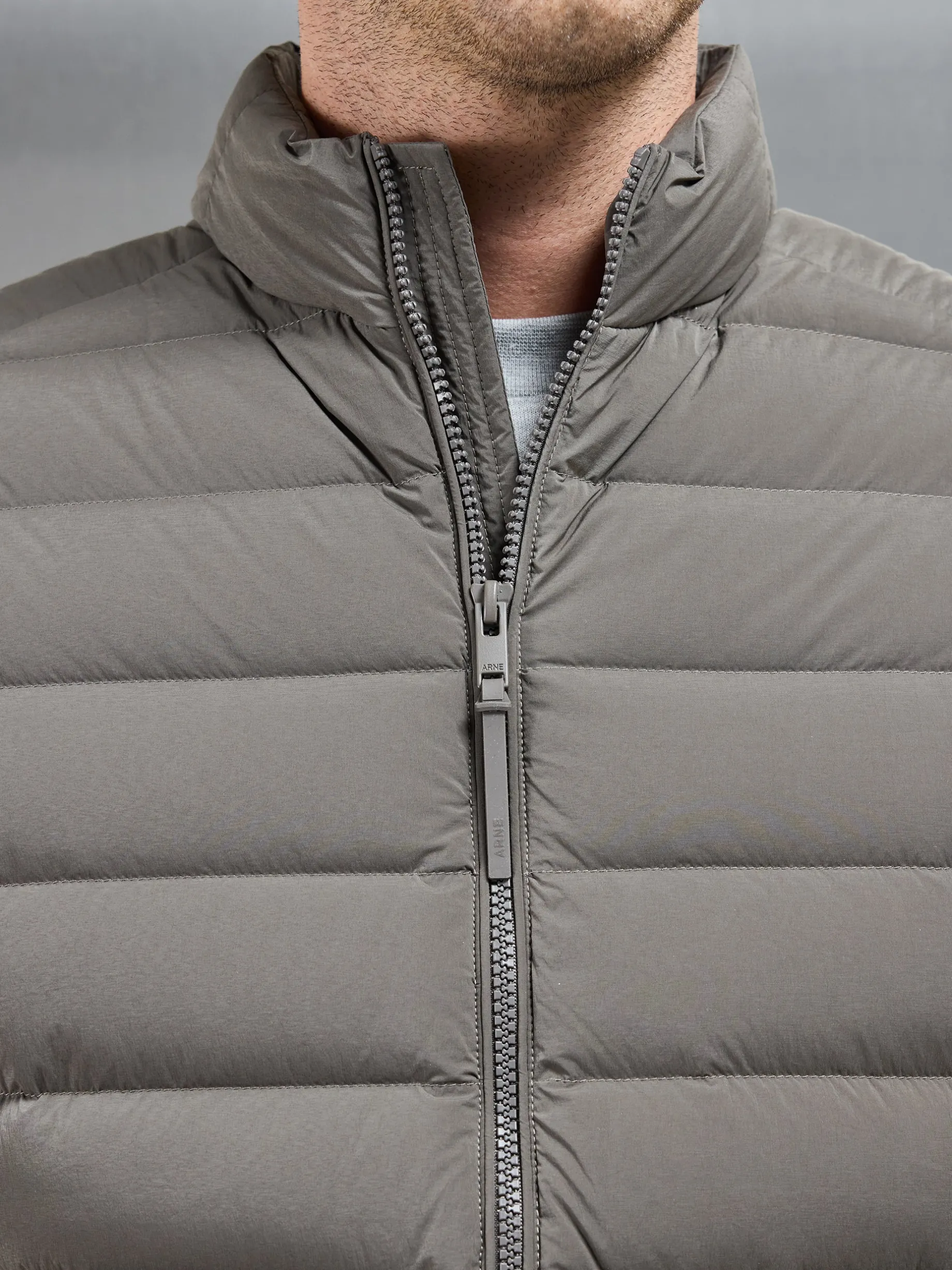 Technical Down Gilet - Olive