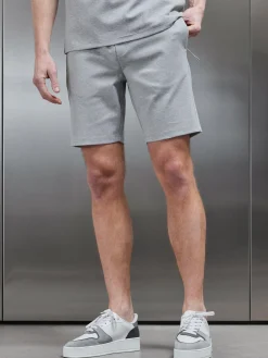 Technical Jersey Short - Marl Grey