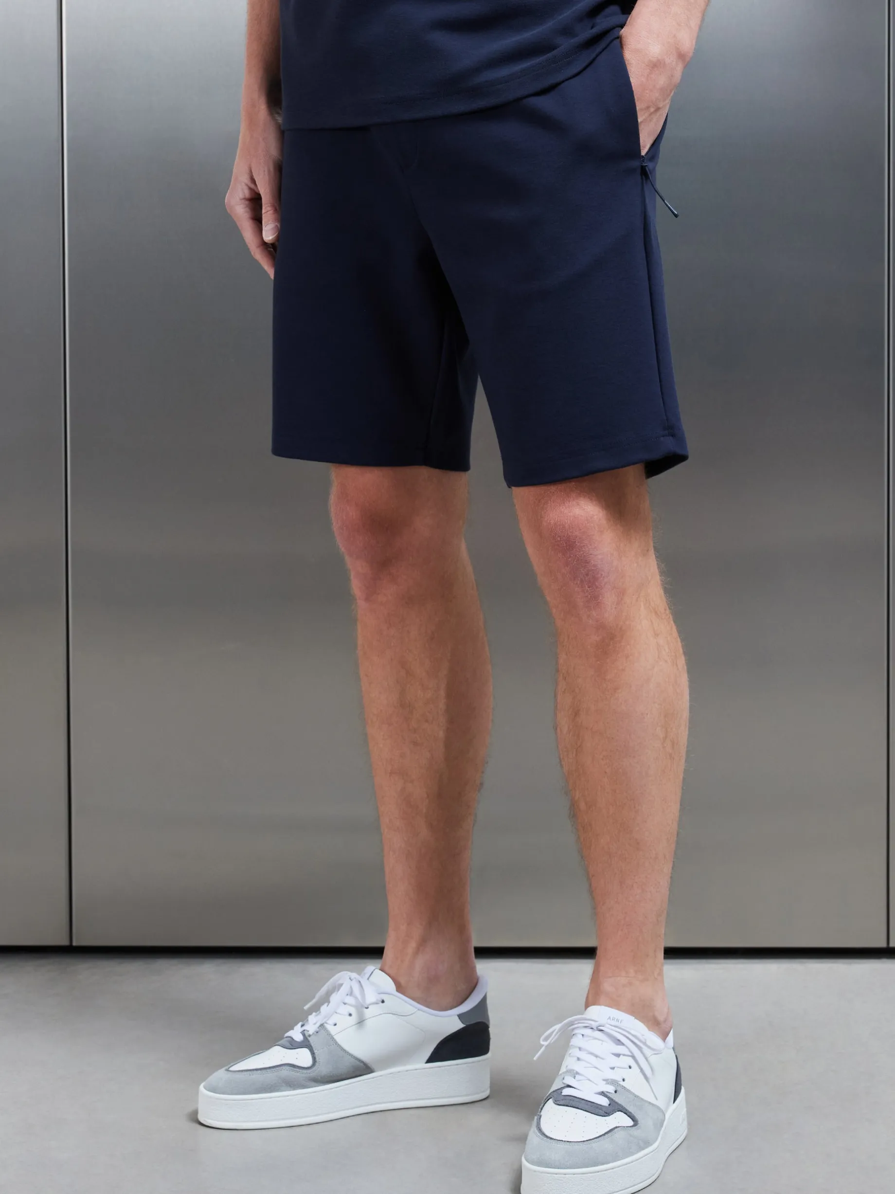 Technical Jersey Short - Navy