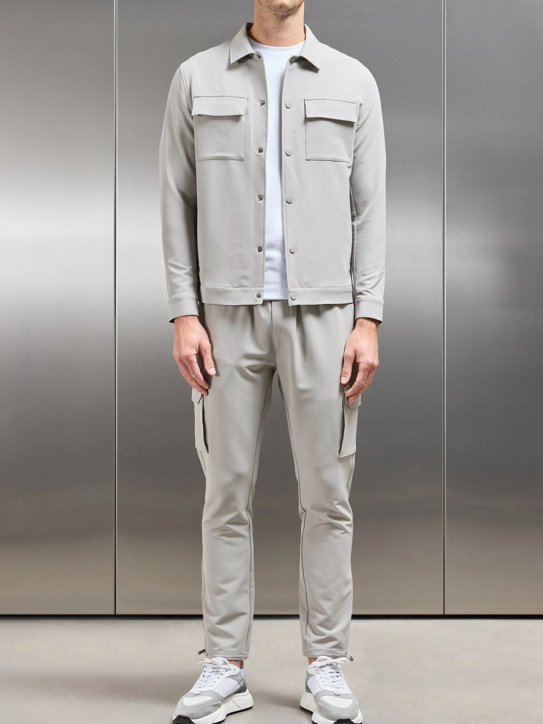 Technical Mid Weight Utility Cargo Pant - Stone