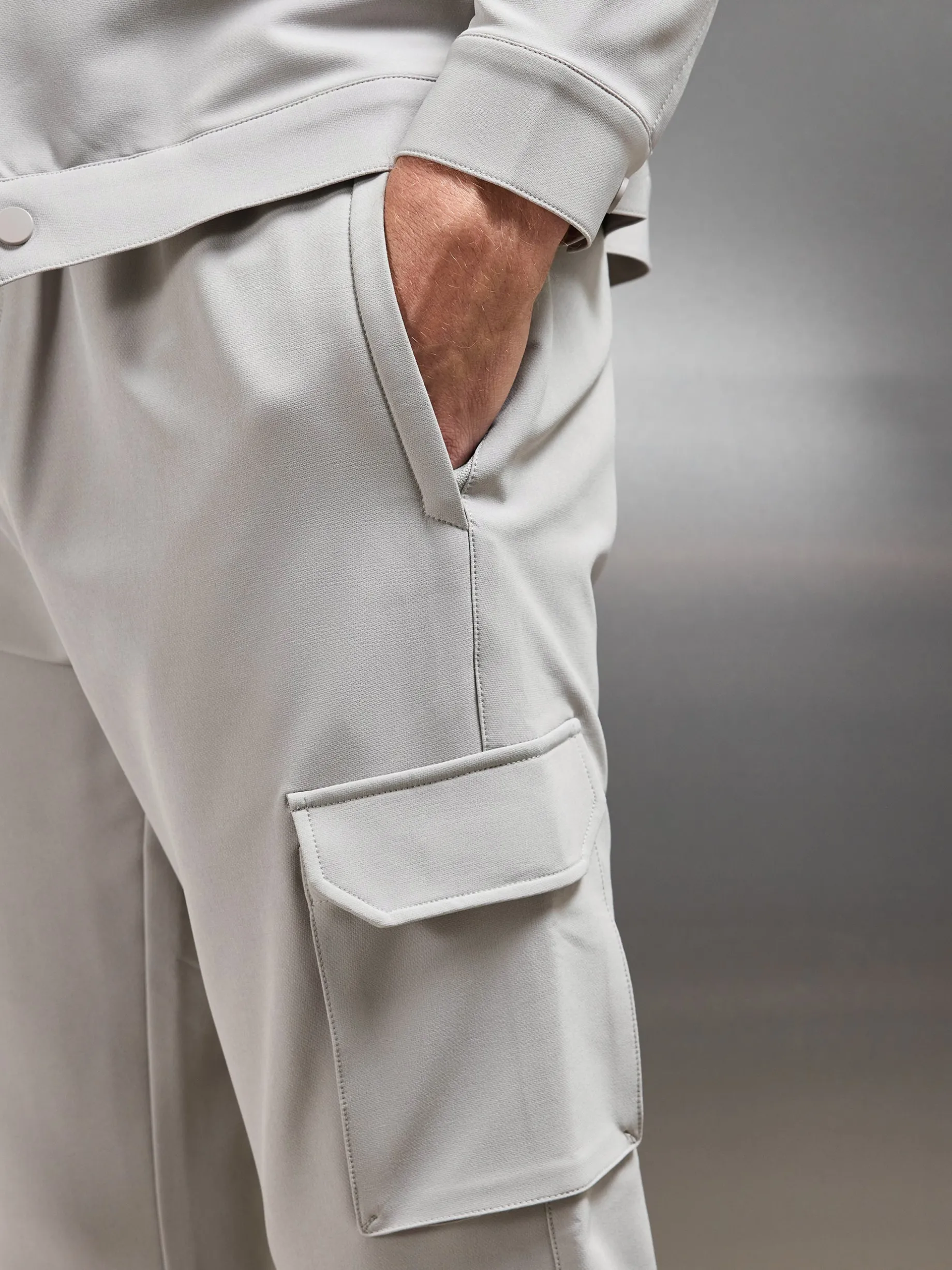 Technical Mid Weight Utility Cargo Pant - Stone