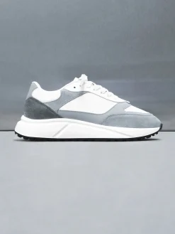 Technical Runner - White Grey