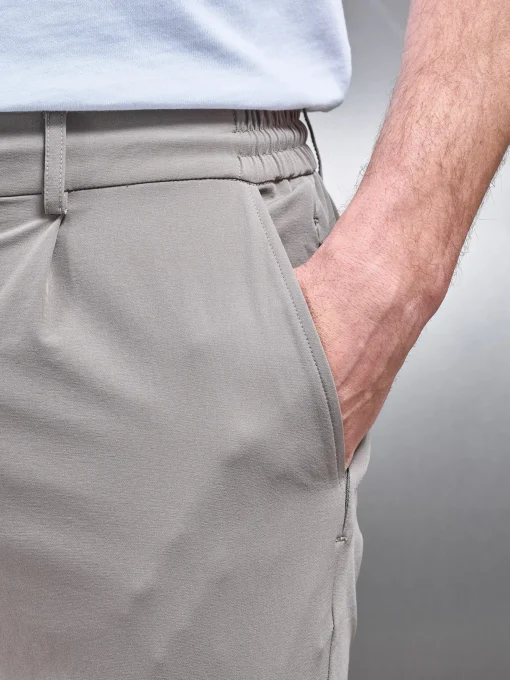 Technical Stretch Chino Trouser - Taupe