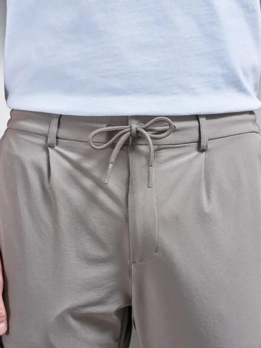 Technical Stretch Chino Trouser - Taupe