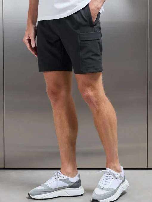 Technical Tailored Cargo Short - Grey