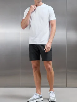 Technical Tailored Cargo Short - Grey