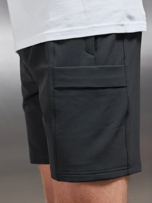 Technical Tailored Cargo Short - Grey