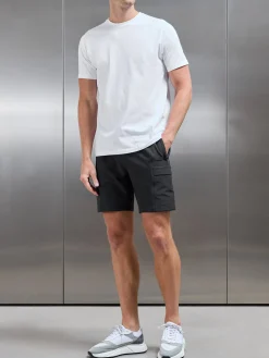 Technical Tailored Cargo Short - Grey