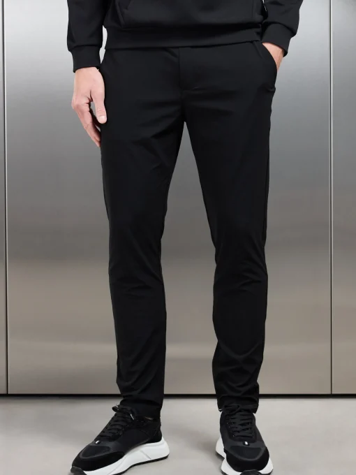 Technical Tailored Trouser - Black
