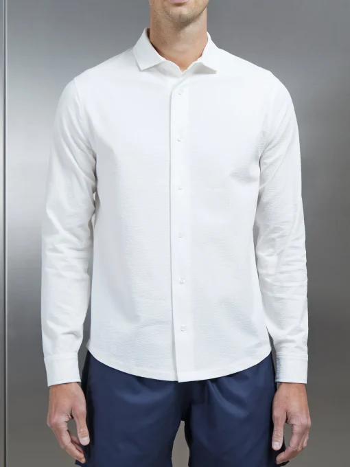 The Resort Long Sleeve Shirt - White