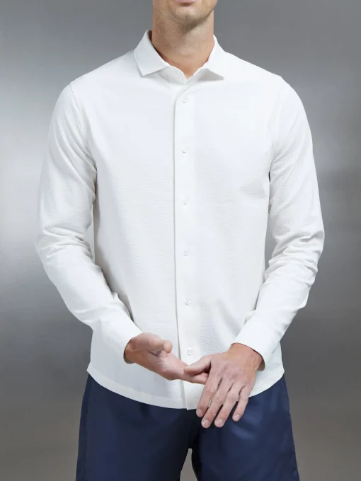 The Resort Long Sleeve Shirt - White