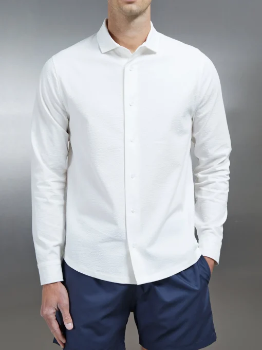 The Resort Long Sleeve Shirt - White