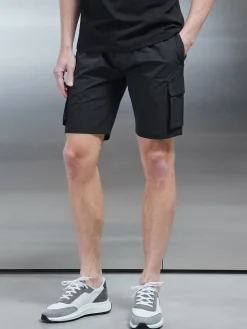 Utility Cargo Short - Black
