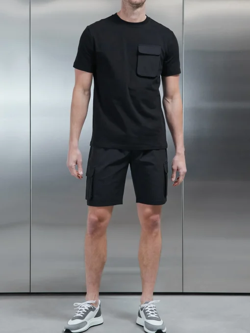 Utility Cargo Short - Black