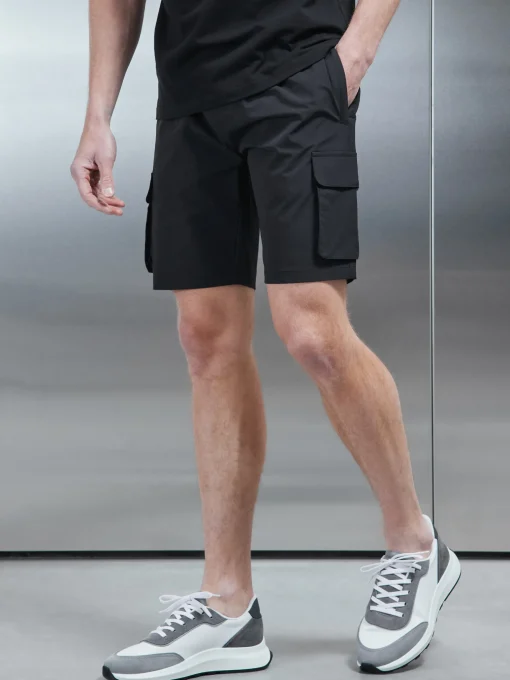 Utility Cargo Short - Black