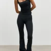 Womens Active Flared Legging - Black