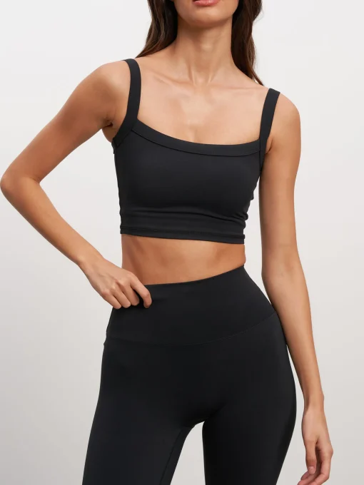 Womens Active Sports Bra - Black