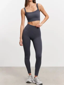 Womens Active Sports Bra - Slate Blue