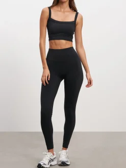Womens Active Sports Bra - Black