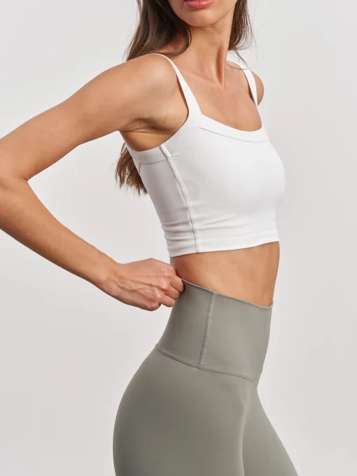 Womens Active Sports Bra - White