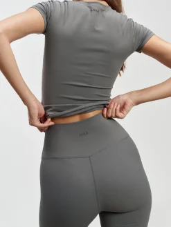 Womens Active T-Shirt - Grey