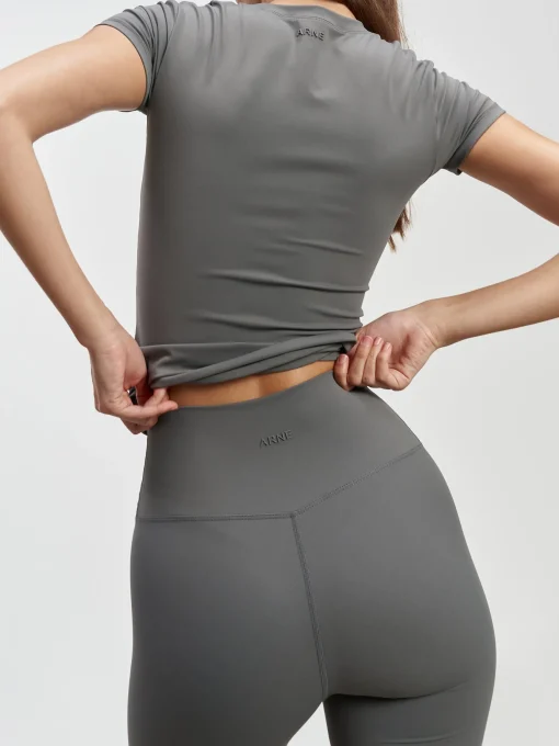 Womens Active T-Shirt - Grey